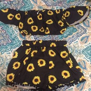 Two piece summer outfit